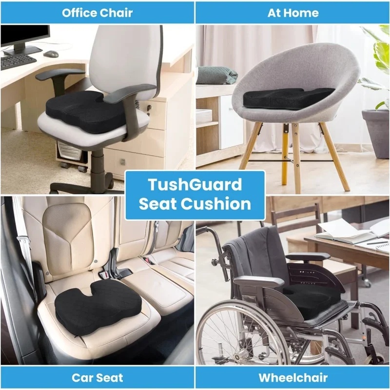 Office Chair Cushion - وسادة مقعد من الإسفنج المرن على