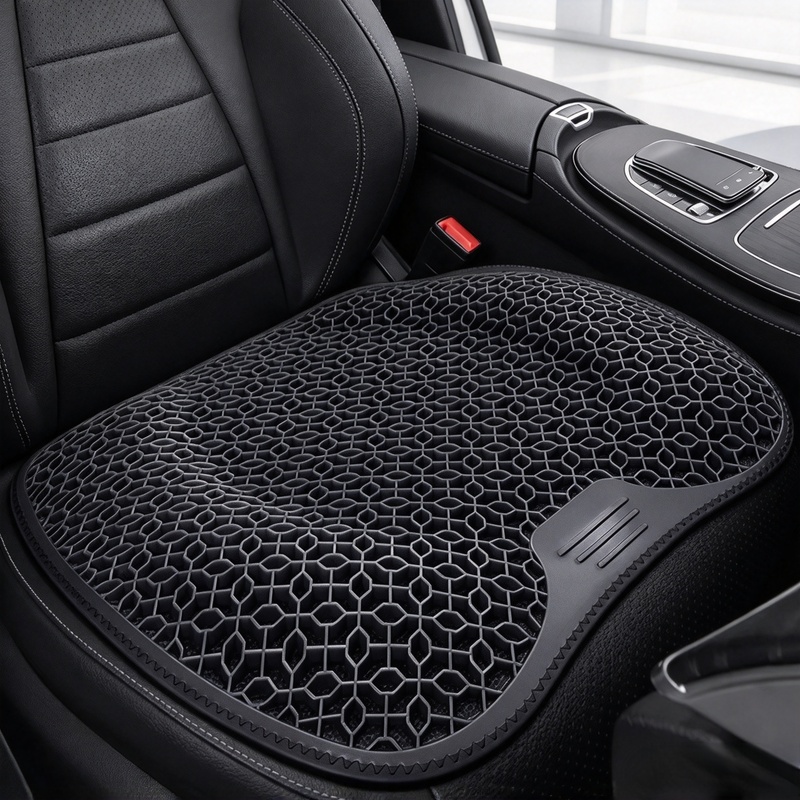 Office Chair Cushion - وسادة مقعد هلامية مسامية بتصميم خلية