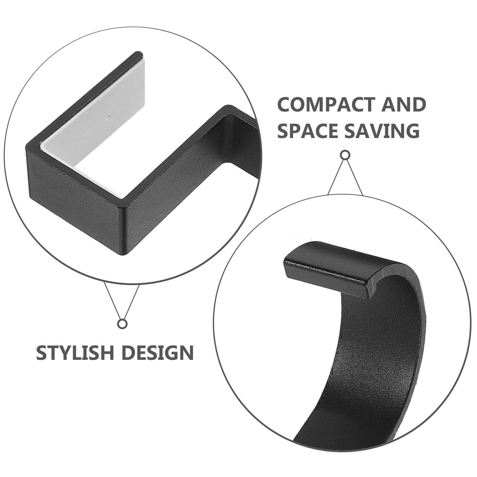 قطعتان من خطافات التعليق بدون  - مراجعة Desk Organizer وسعره