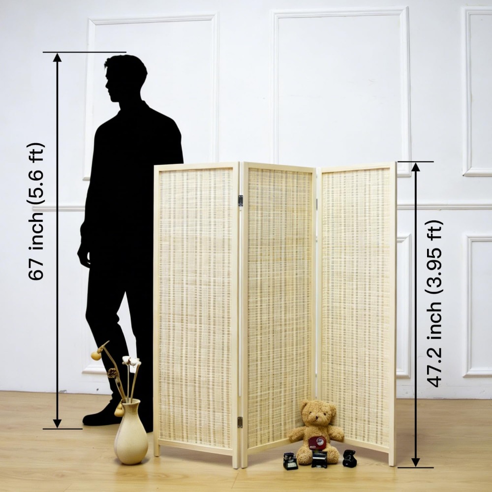 حاجز تقسيم الغرف القصير المكون - مراجعة Partition Screen Divider وسعره