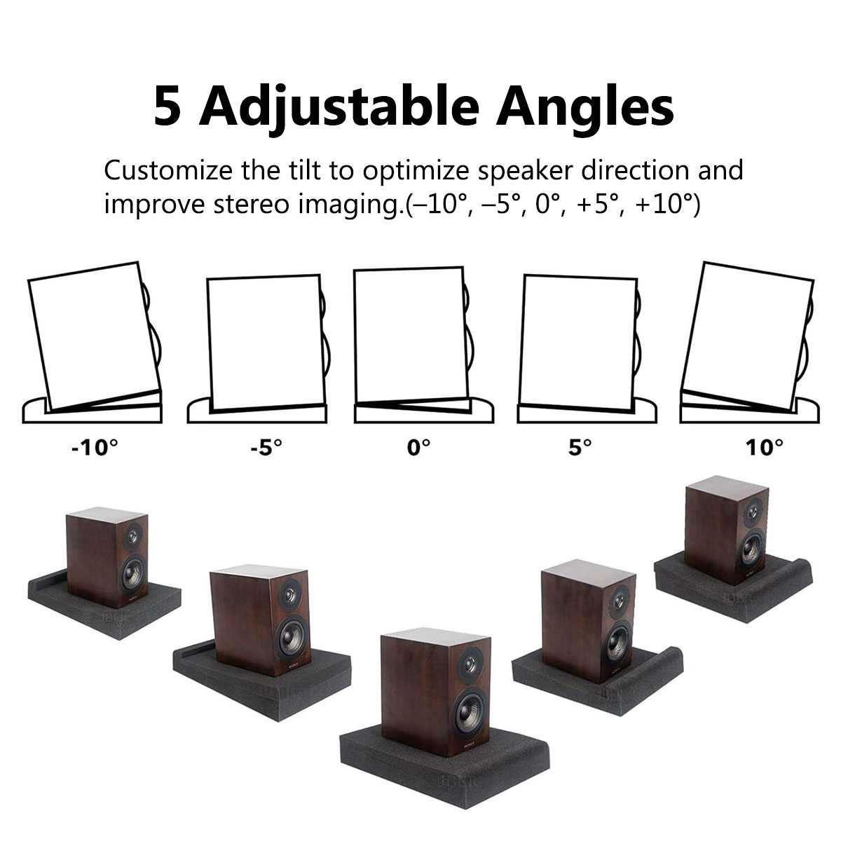 وسادات عزل صوتية لسماعات الاست - مراجعة Monitor Stand وسعره