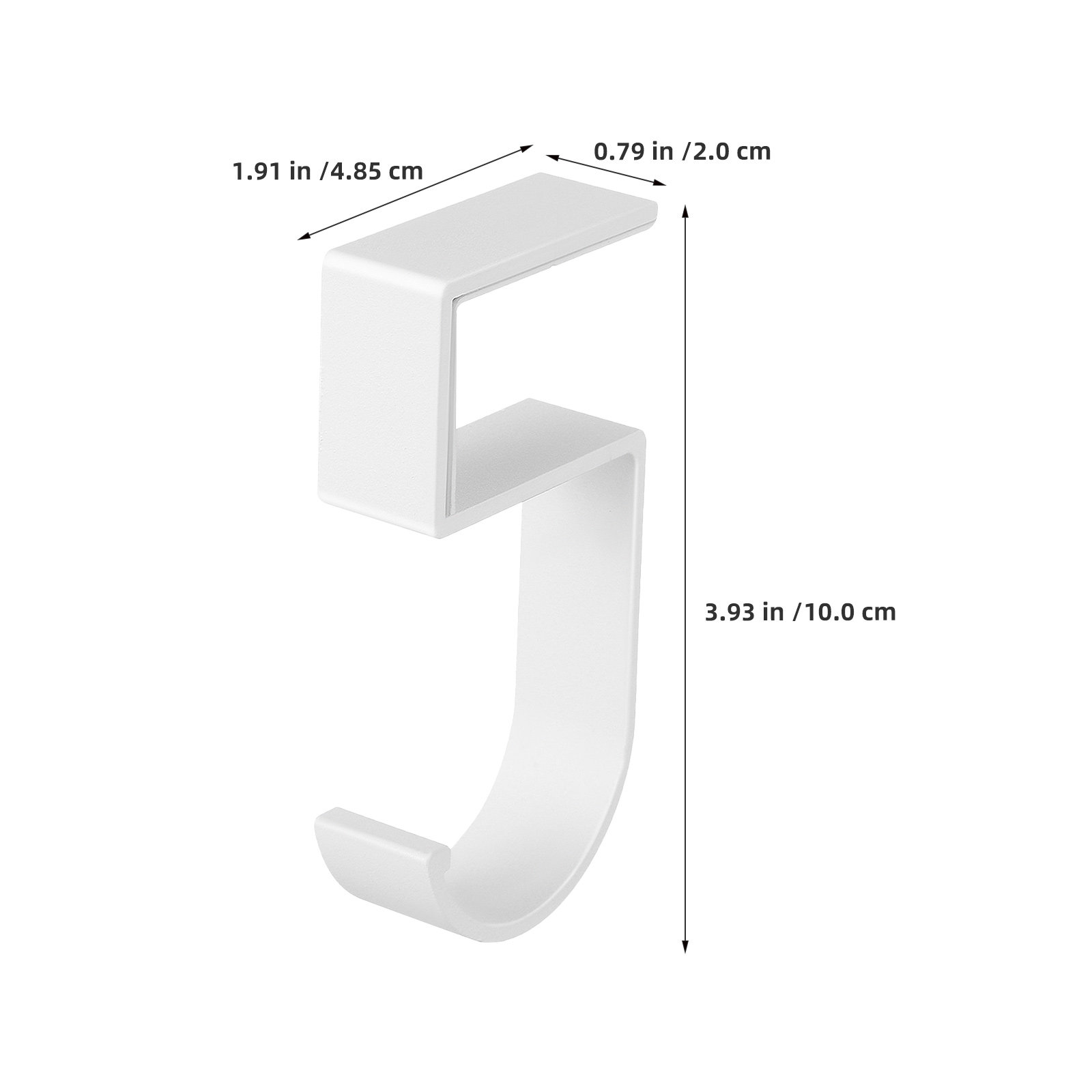 قطعتان من خطافات تعليق الحقائب - مراجعة Desk Organizer وسعره