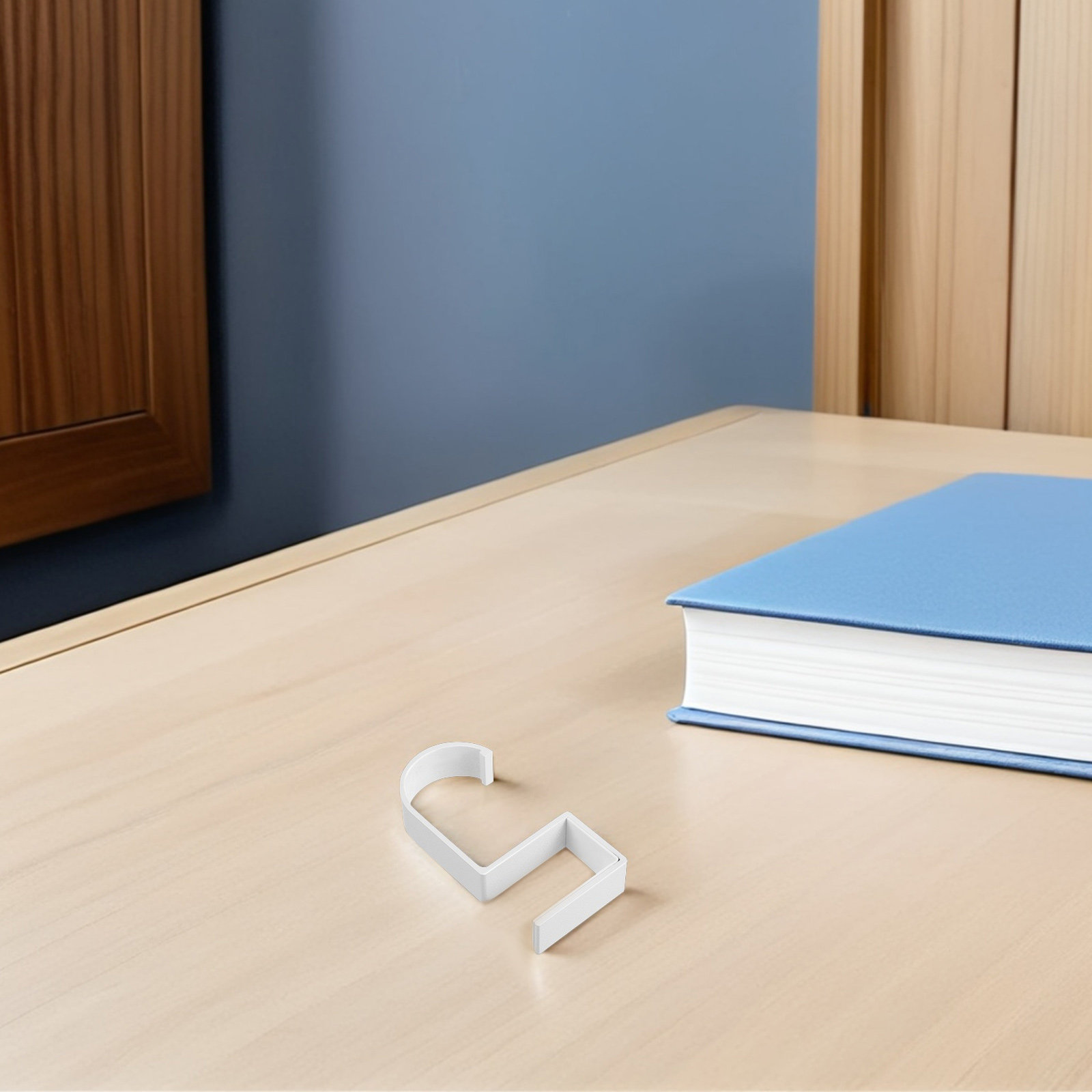 قطعتان من خطافات تعليق الحقائب - مراجعة Desk Organizer وسعره