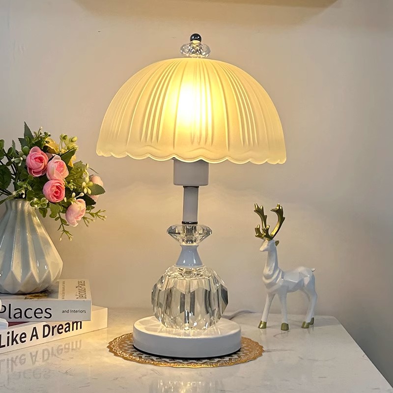مصباح مكتب كريستالي فاخر بتصمي - مراجعة Desk Lamp وسعره