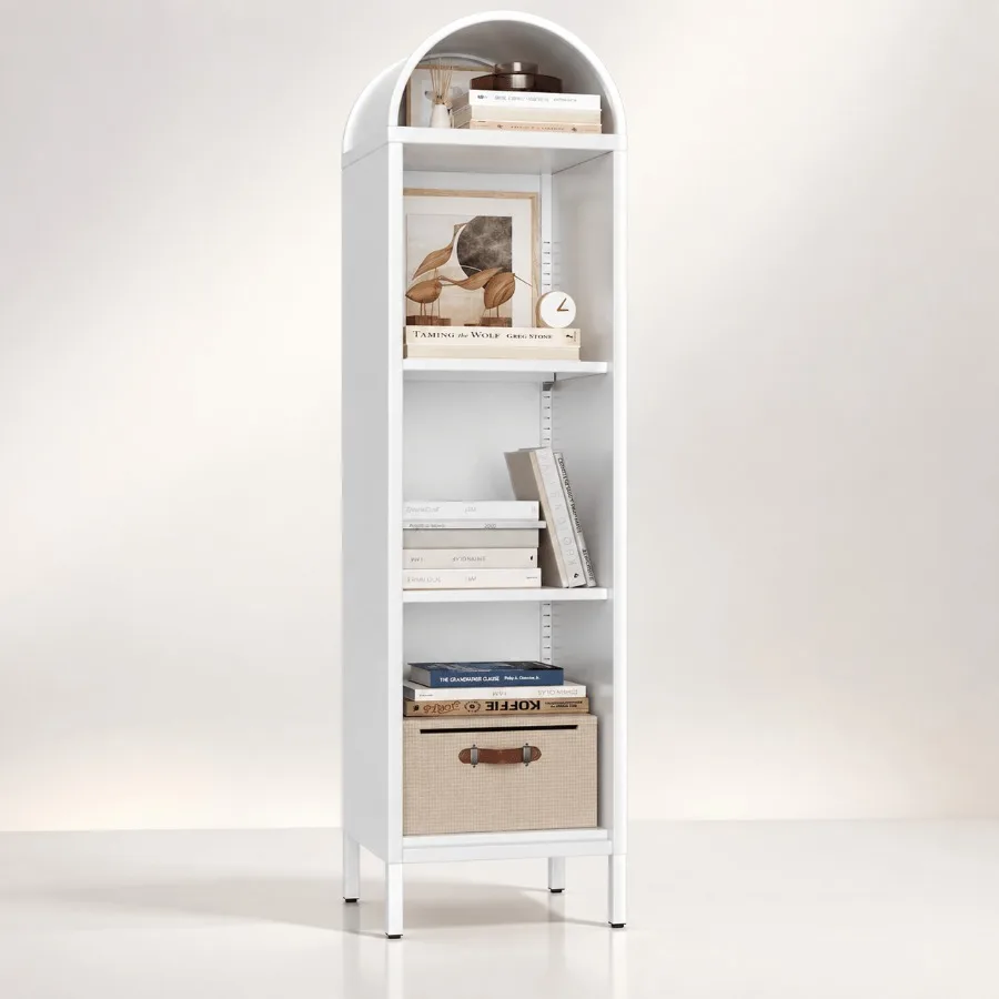 رف كتب معدني مقوس بتصميم 63، م - مراجعة Bookshelf وسعره