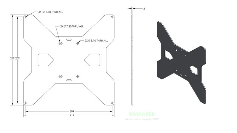 TEVO Tarantula الألومنيوم Y ال - مراجعة Printer Stand وسعره