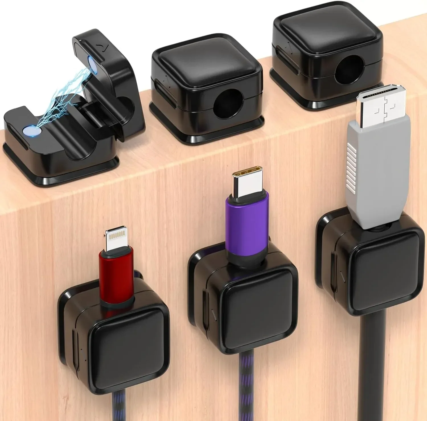 منظم كابلات صغير، حامل كابلات  - مراجعة Desk Organizer وسعره